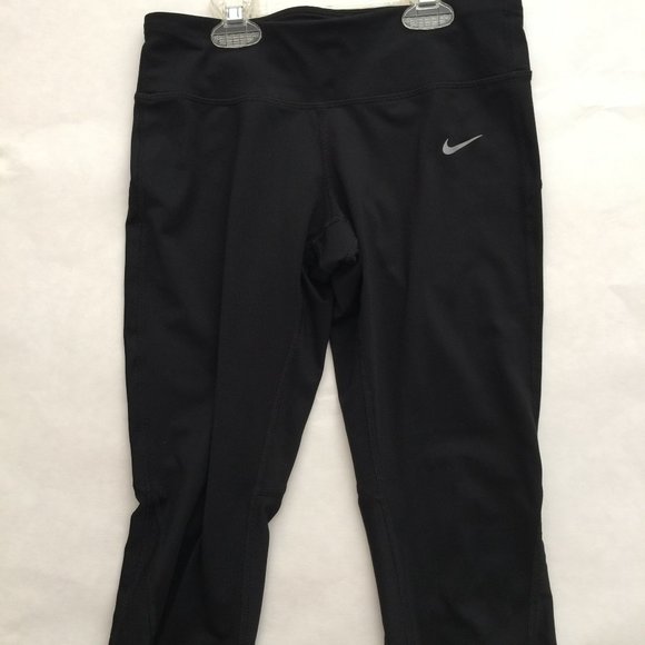 Nike Power Running Cropped Dry-Fit 749457-010 - Picture 1 of 3